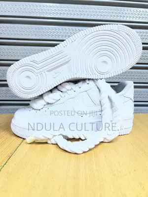 Chunky Rope Laces Customised Airforce 1 Sneakers