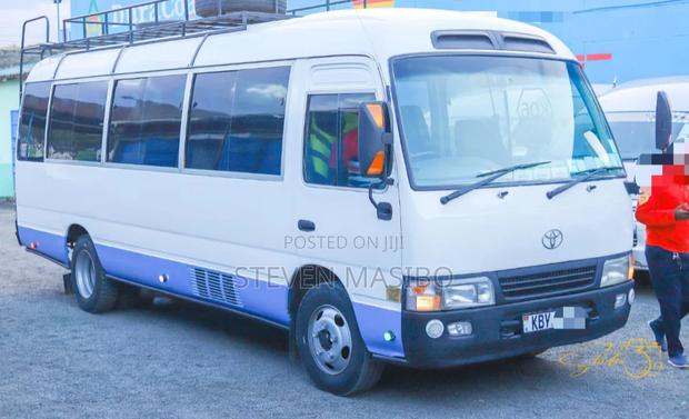 Toyota Coaster 2006 White - thumbnail 4