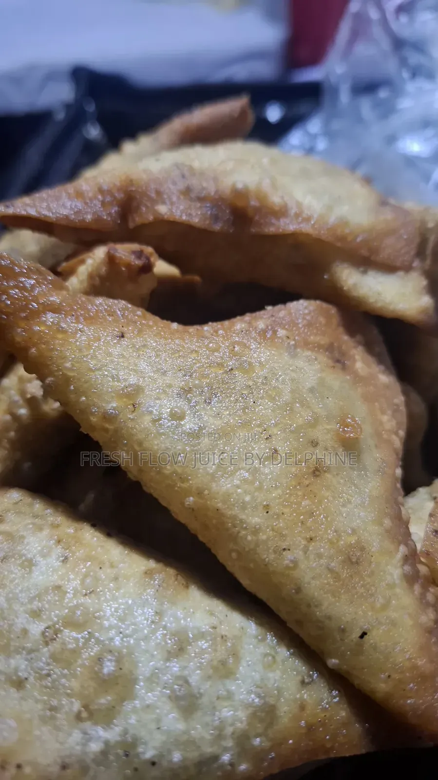 Fresh Samosa With Veggies