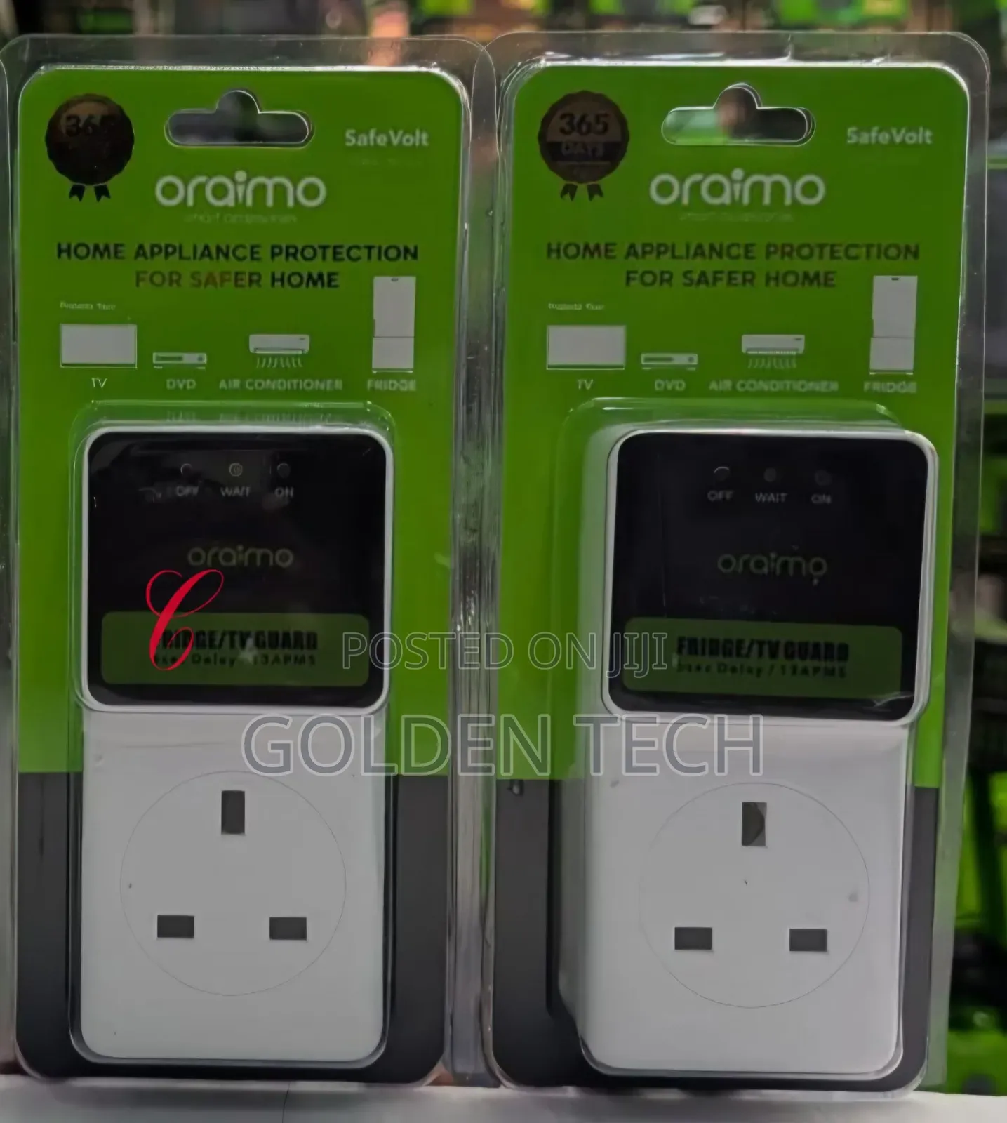 Oraimo Smart Tv Fridge Protector Ultimate Surge Power Protection