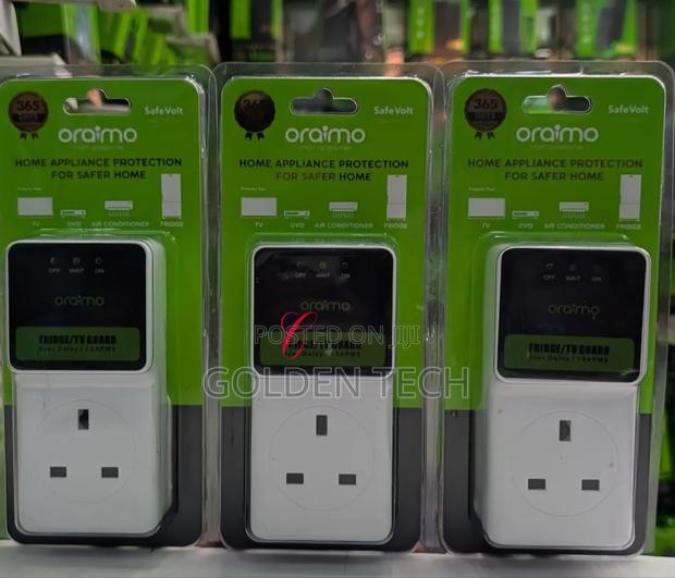 Oraimo Homesafe Voltage Guard – Automatic Surge Delay Protection