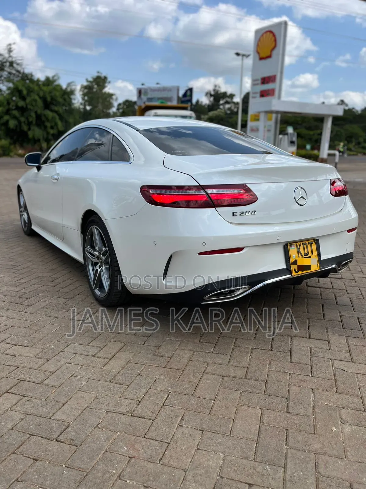 Mercedes-Benz E200 2019 White