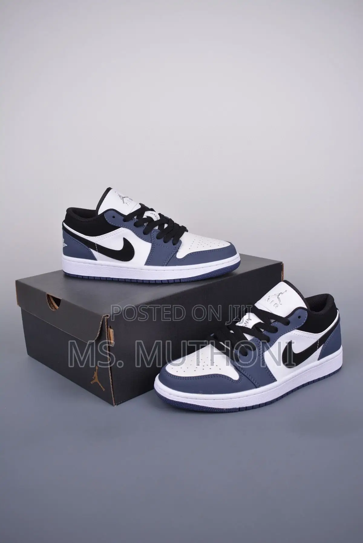 Nike Air Jordan 1 Low Midnight Navy Sneakers Size 38-45