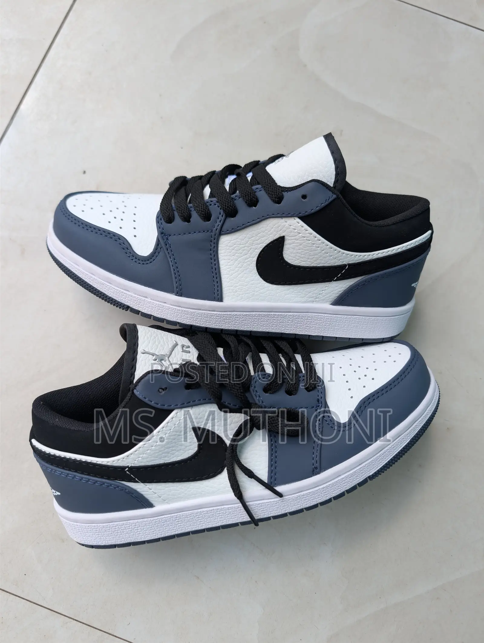 Nike Air Jordan 1 Low Midnight Navy Sneakers Size 38-45