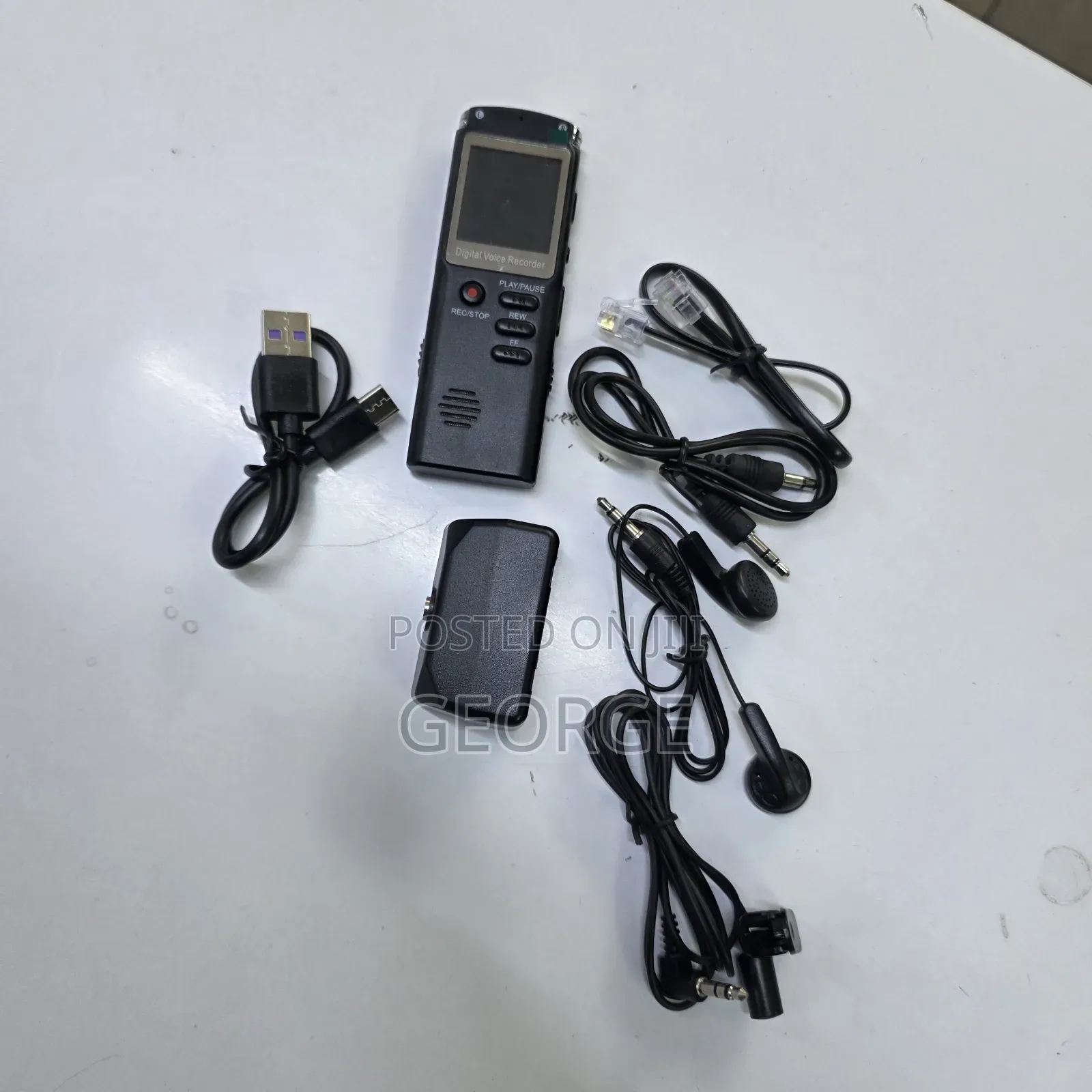 Professional 32gb Voice Recorder With Playback Function