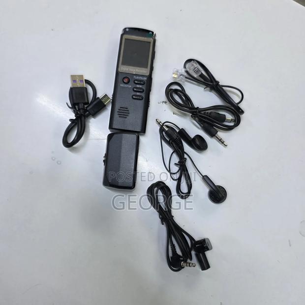 Portable 32gb Audio Voice Recorder With Noise Reduction