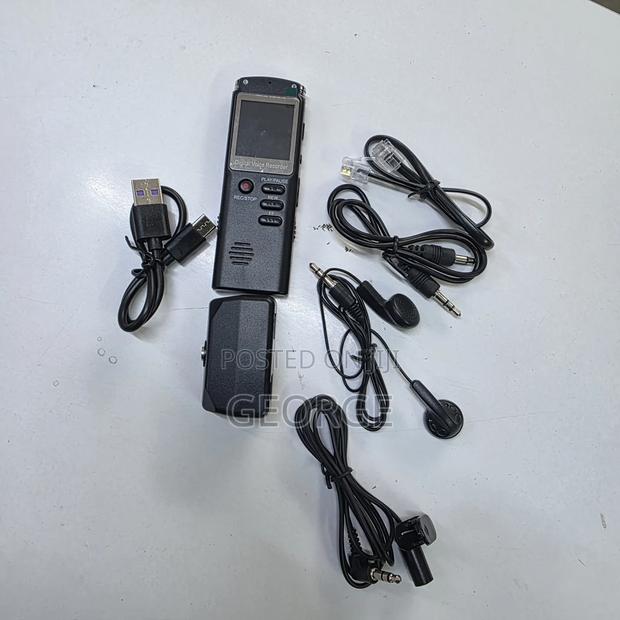 Voice Recorder 32gb Usb Rechargeable With Display Recorder