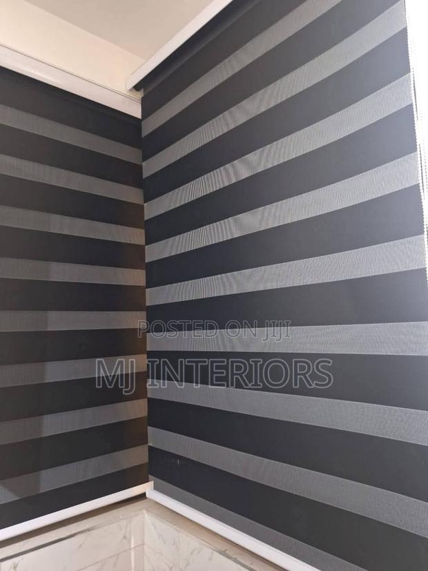 Elegant Zebra Curtains Window Blinds Available