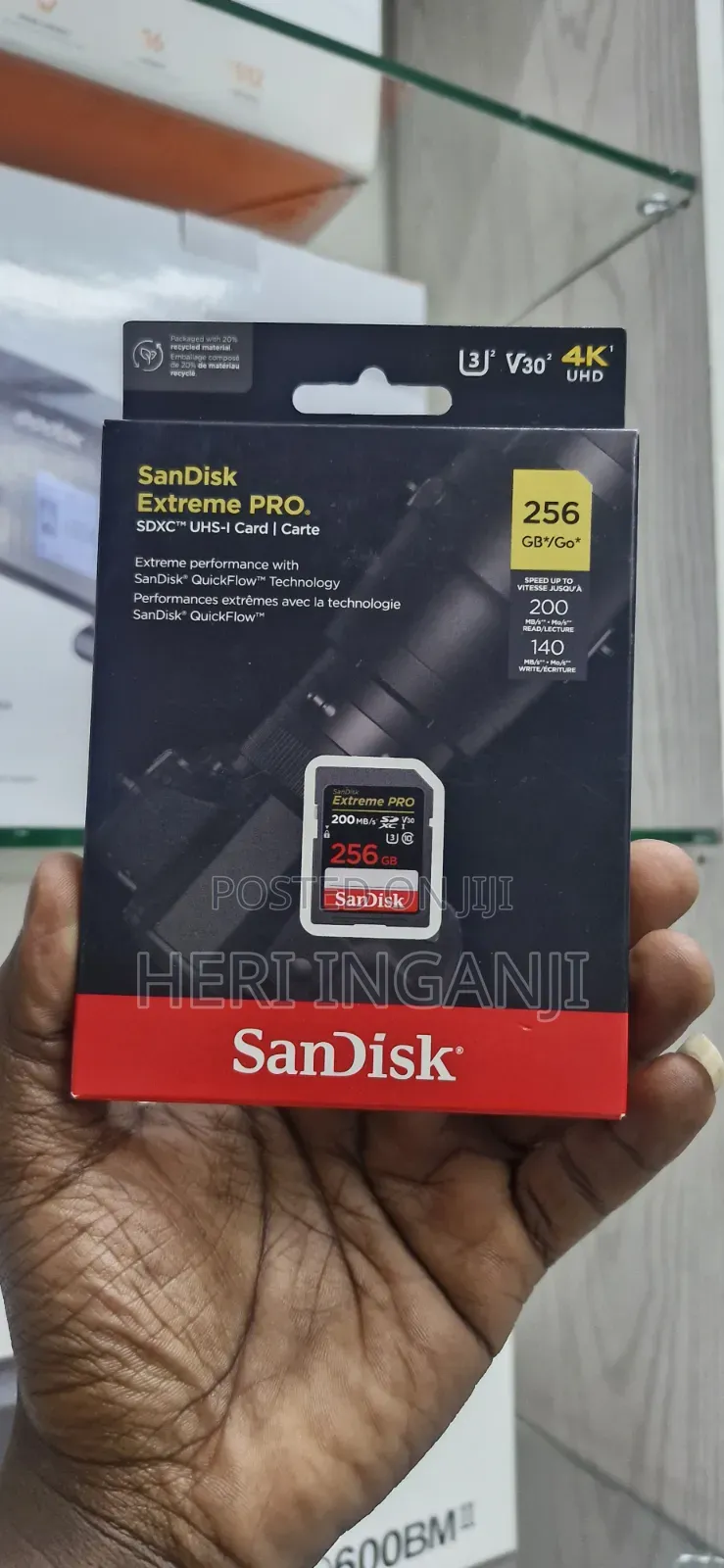 Sandisk 256 Gb Extreme Pro 200mbs