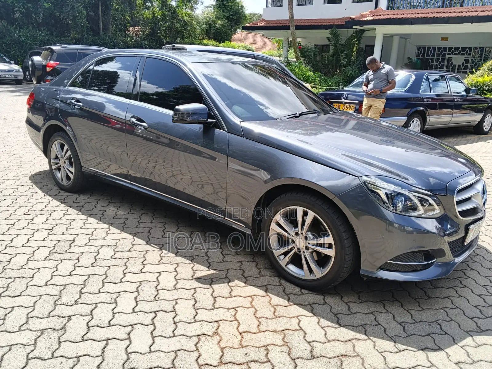 Mercedes-Benz E220 2015 Gray