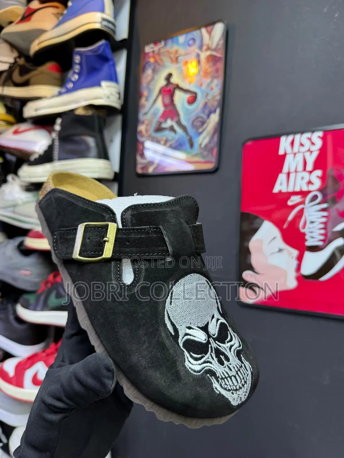 Chrome Hearts X Birkenstock Boston Clogs
