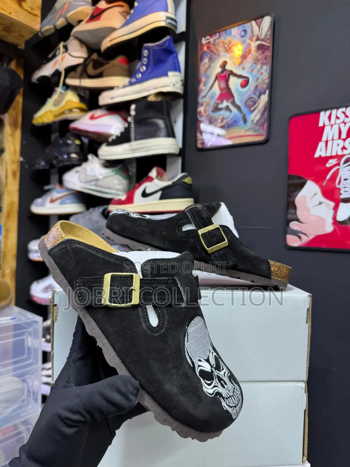 Chrome Hearts X Birkenstock Boston Clogs