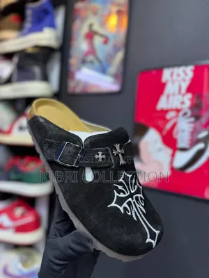 Chrome Hearts X Birkenstock Boston Sandals