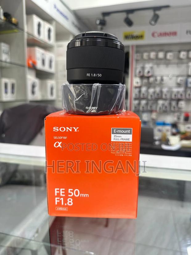 Sony 50mm F1.8mm Prime Lens