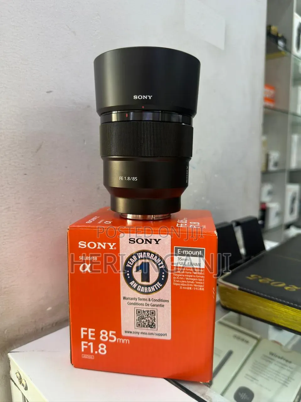 Sony Fe 85mm F/1.8 Prime Lens