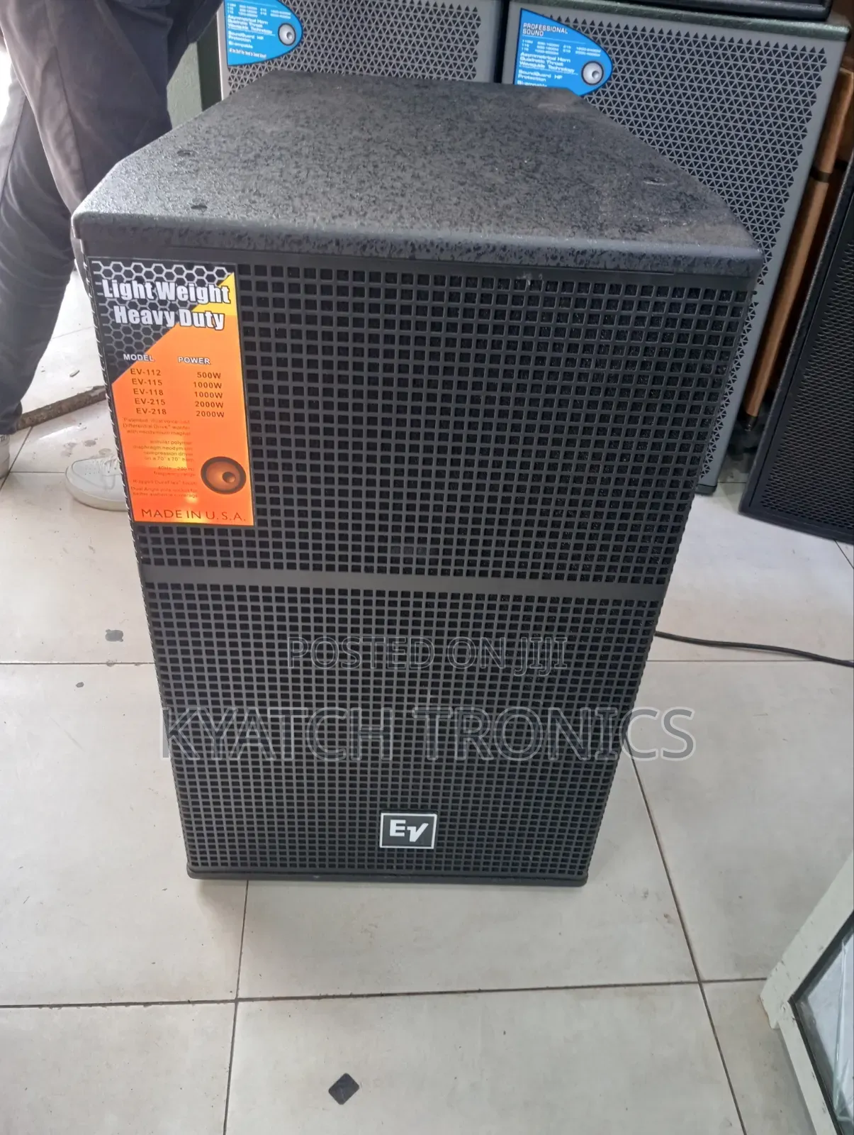 15" Ev Midrange Speaker