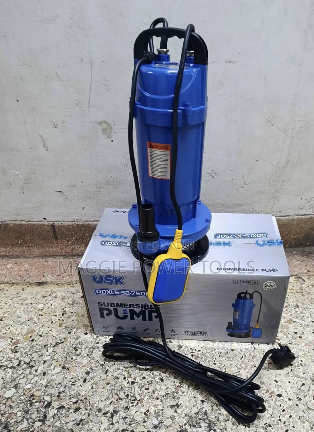 1hp Electric Submersible Water Pump Electric Usk Submersible Pump 1hp