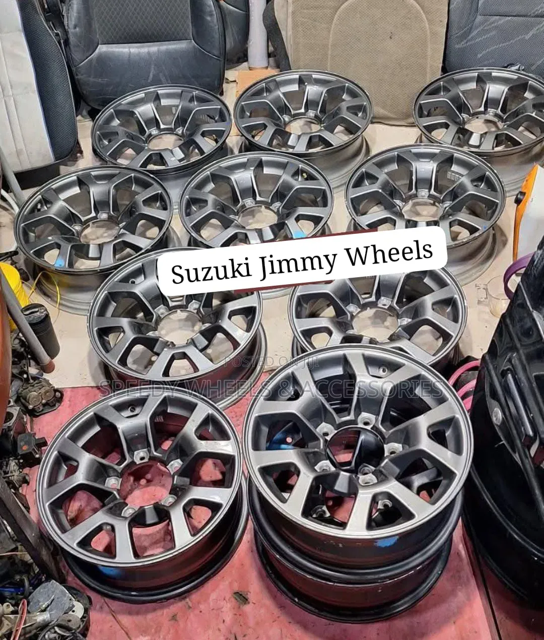 Suzuki Jimny/ Vitara Offset Rims
