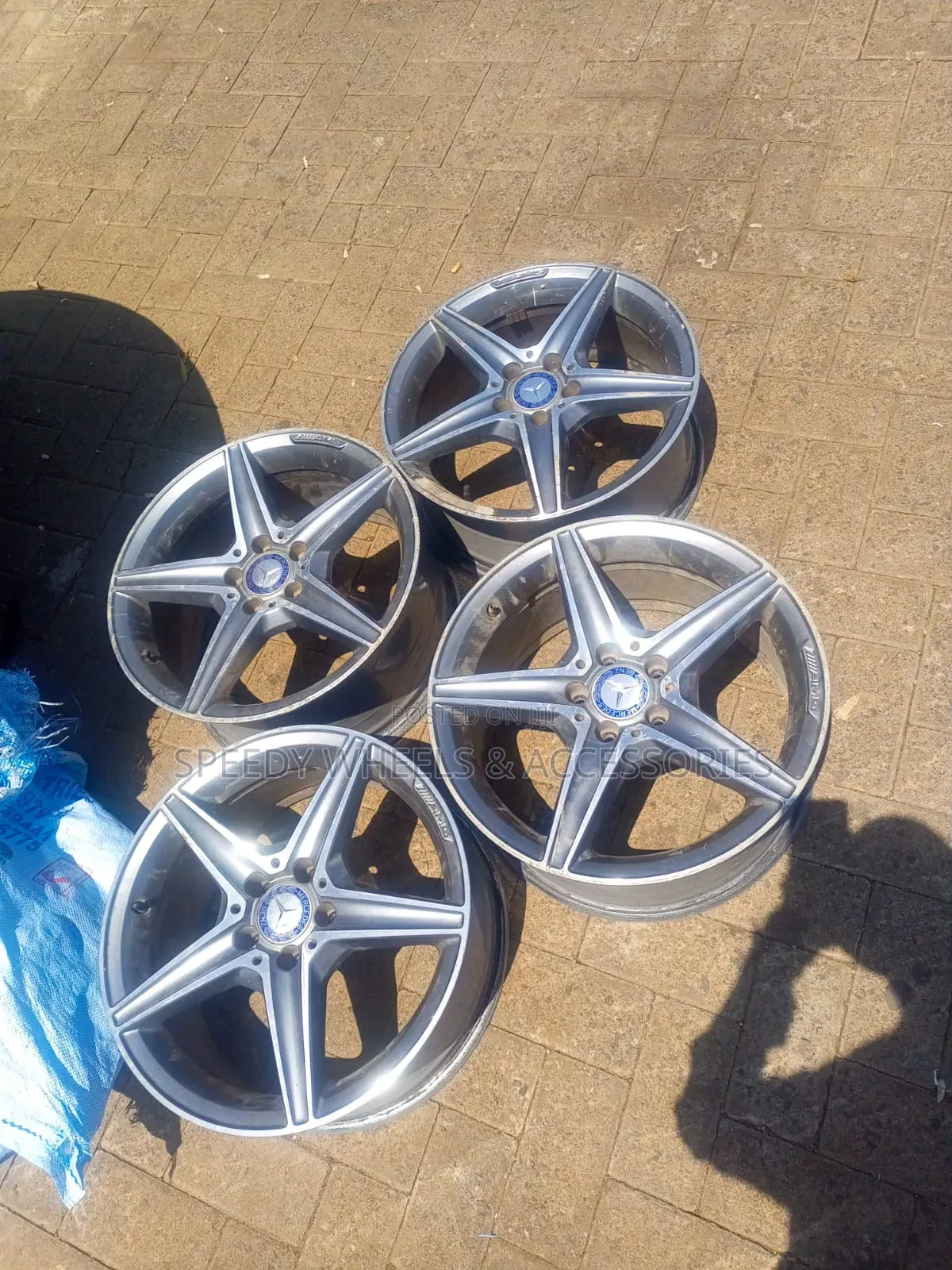Size 18 Original Benz C-Class Rims