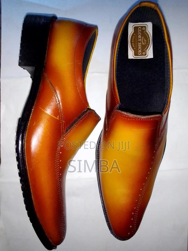 Brown Official Leather Shoes - thumbnail 13