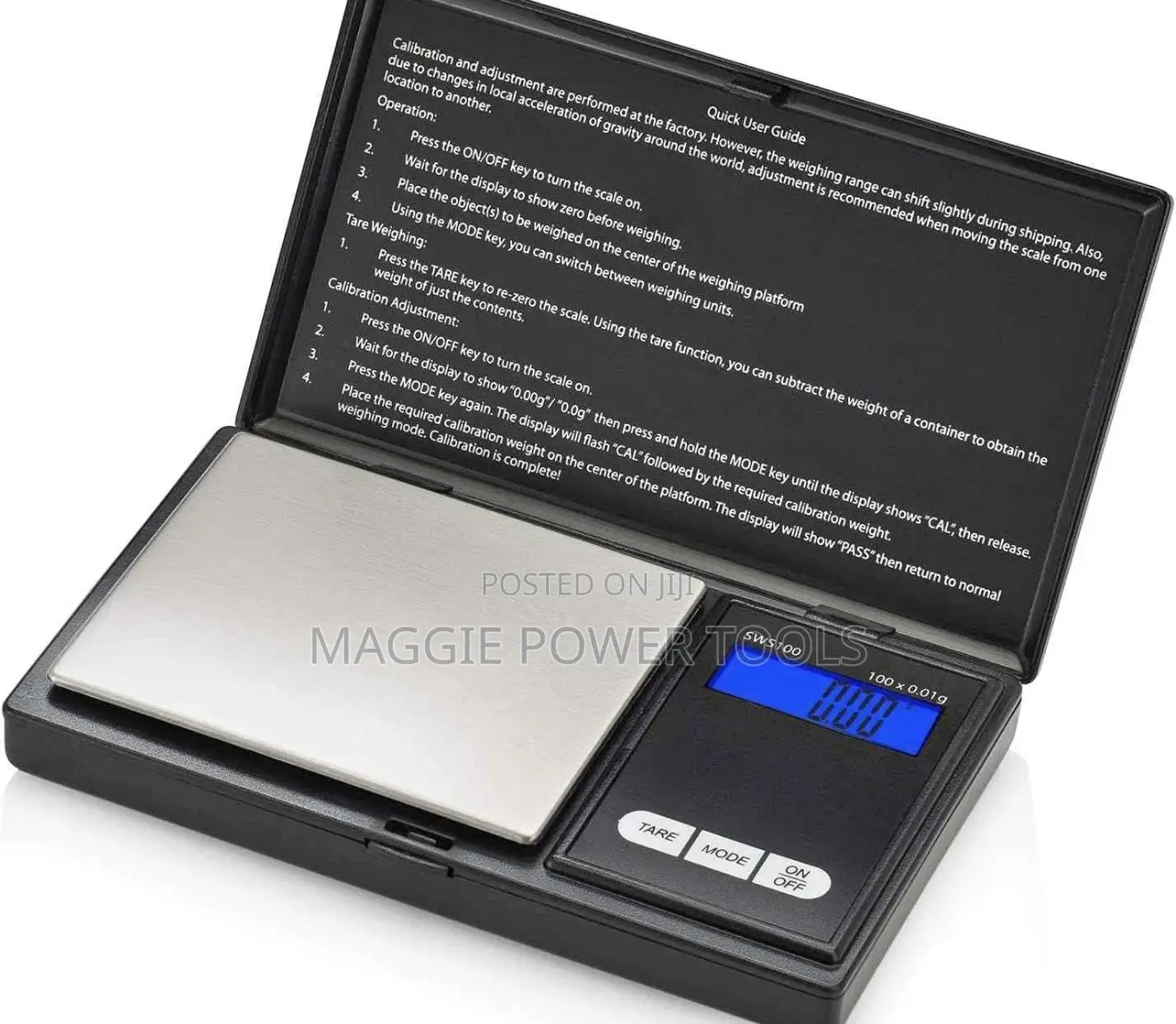 New Grams Weighing Scale/ Jewelry Weighing Scale 500g 0.01 Min