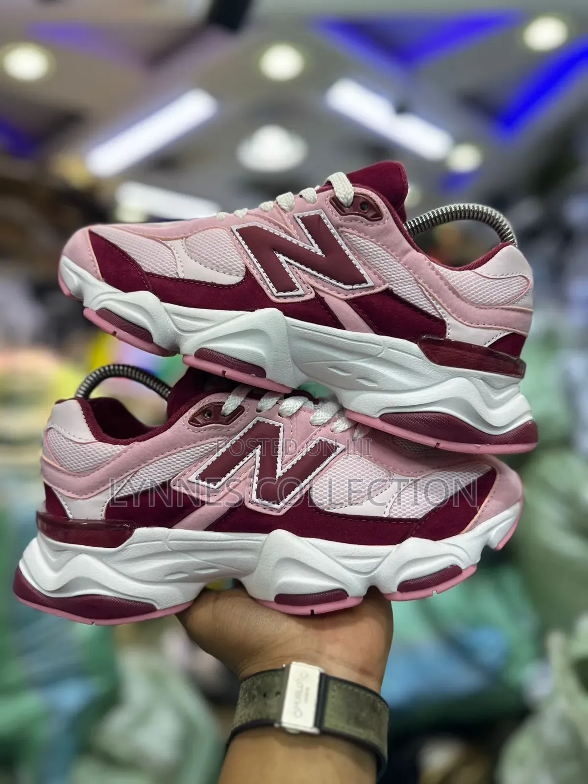 New Balance 9060 Fushia Pink - Ladies Streetwear Sneakers