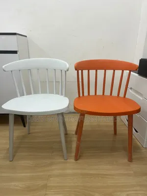 Two Modern Windsor-Style Dinning Chair