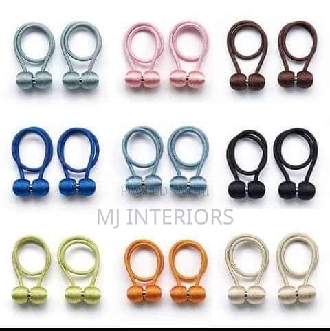 Magnetic Curtain Holders – Strong Grip Premium Quality