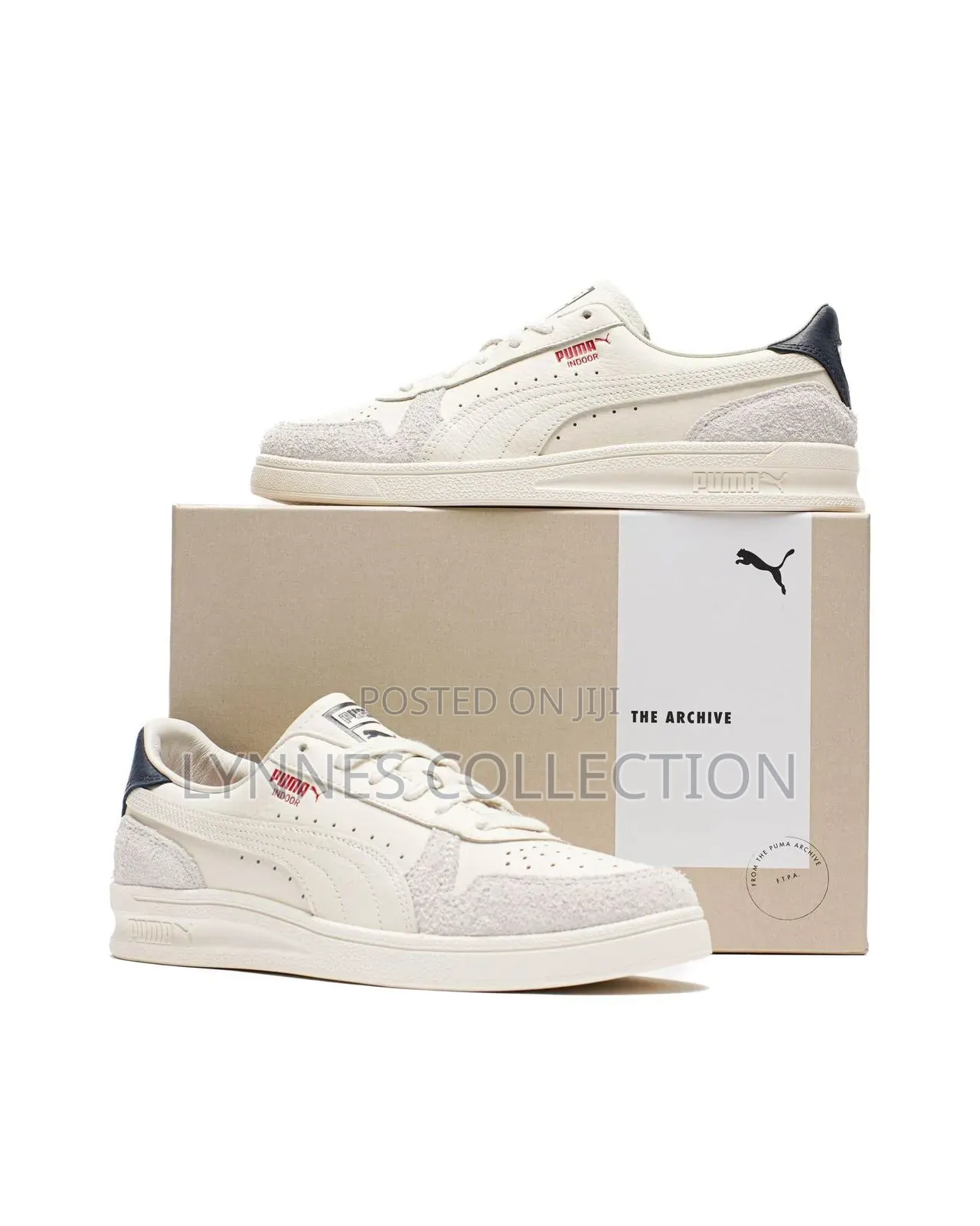 Puma Indoor Og Frosted Ivory - Classic Retro Sneakers