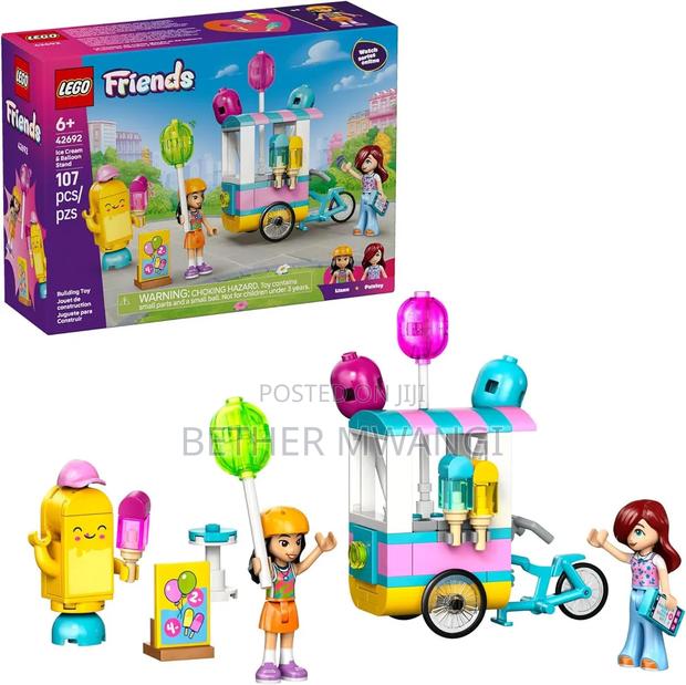 Lego Friends Ice Cream Balloon Stand - thumbnail 2