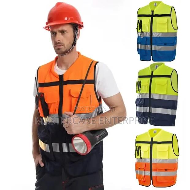 Reflector Jacket With Pockets