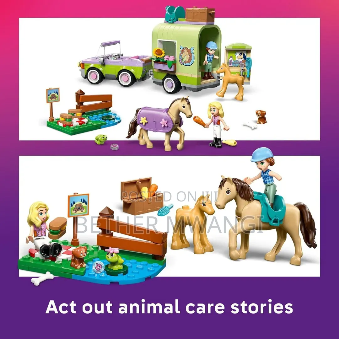 Lego Friends Horse Baby Foal Trailer