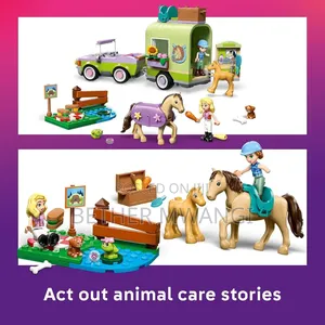 Lego Friends Horse Baby Foal Trailer