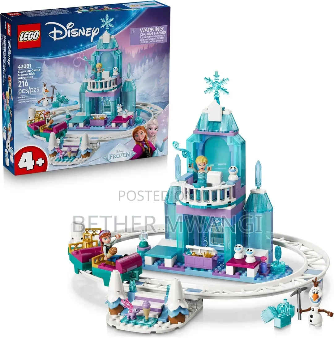 Lego Disneytm Elsa's Ice Castle Snow Ride Adventure - 43281