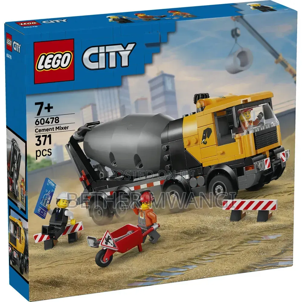 Lego City Cement Mixer -60478