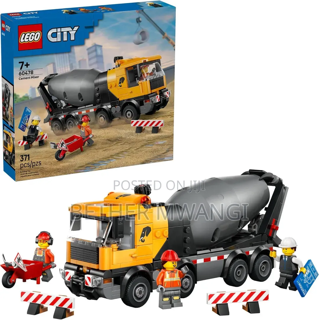 Lego City Cement Mixer -60478