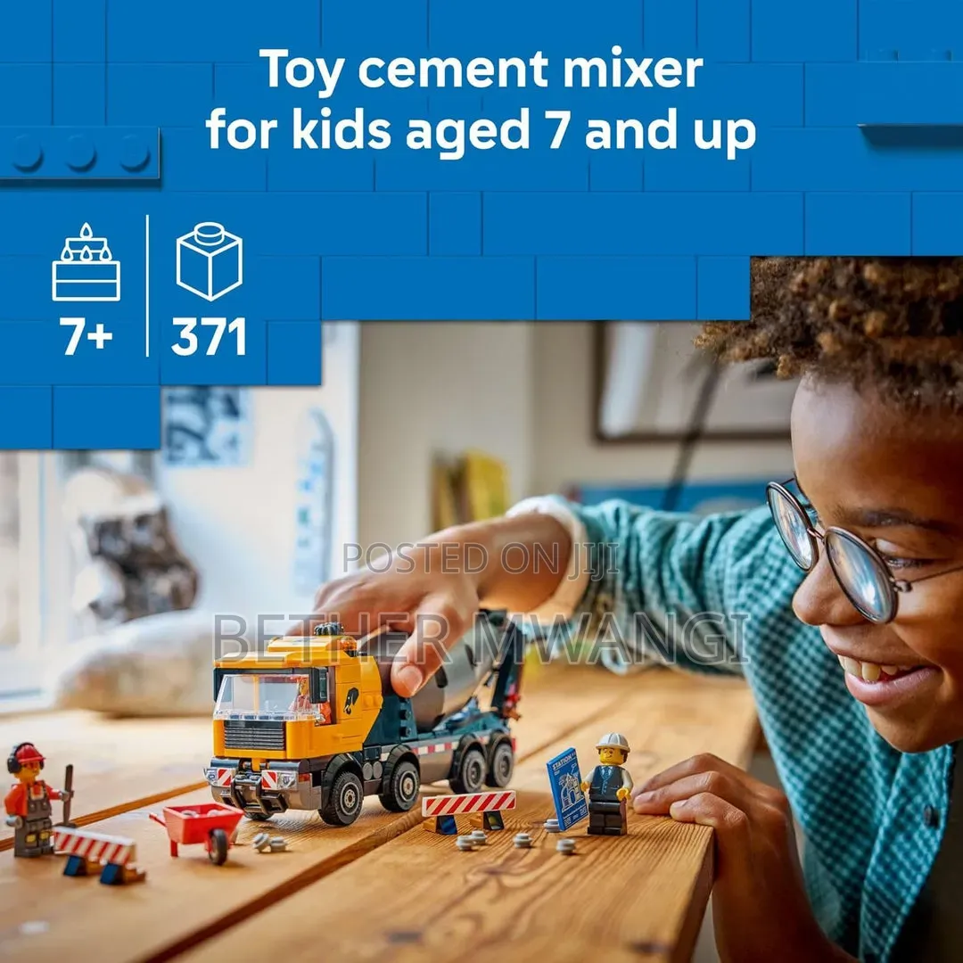 Lego City Cement Mixer -60478