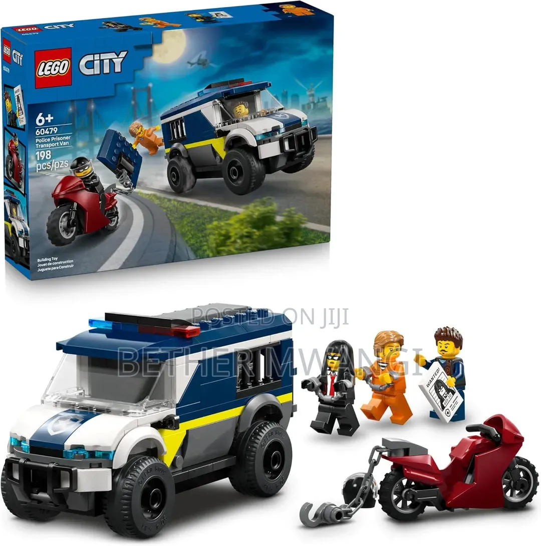 Lego City Police Prisoner Transport Van - 60479