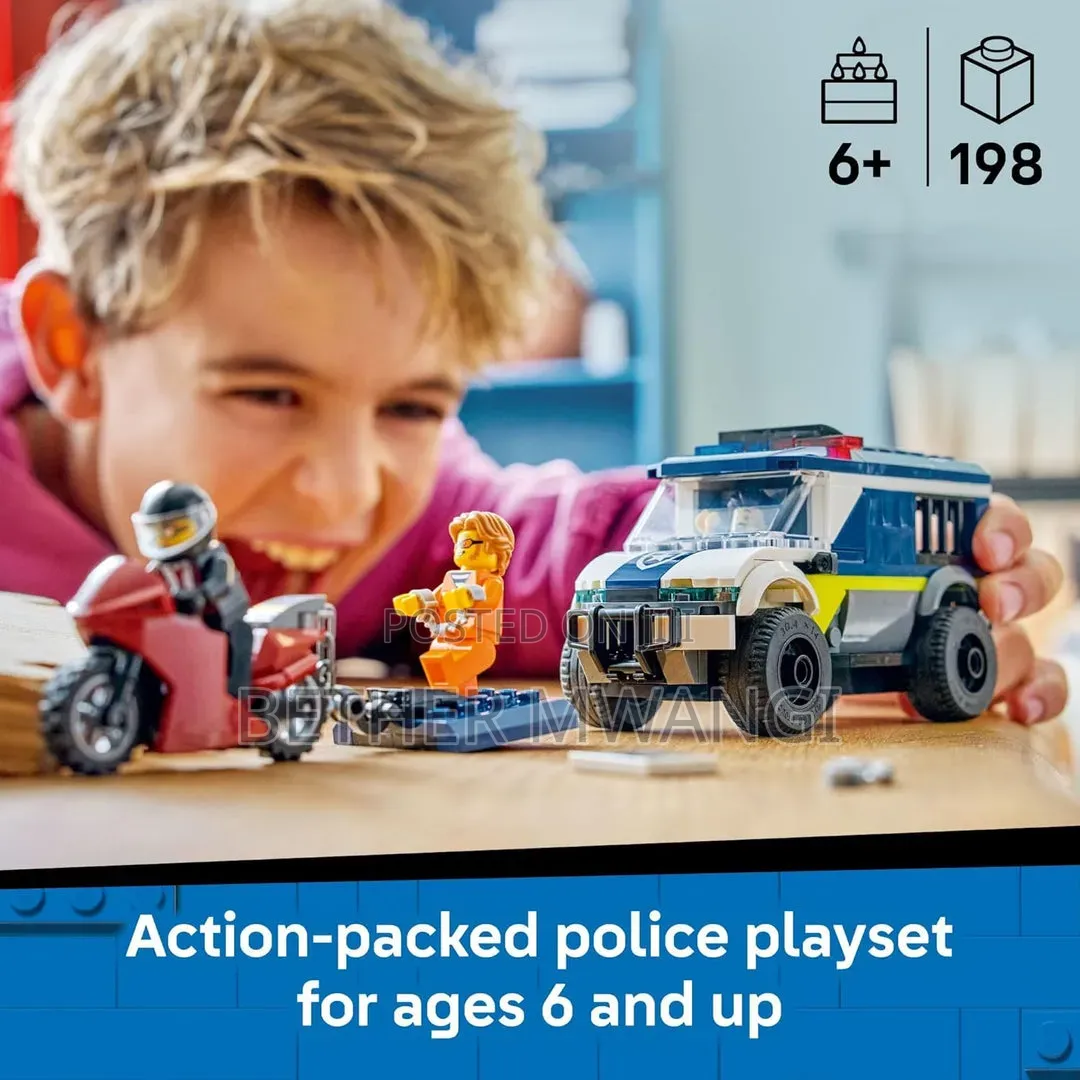 Lego City Police Prisoner Transport Van - 60479