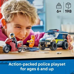 Lego City Police Prisoner Transport Van - 60479
