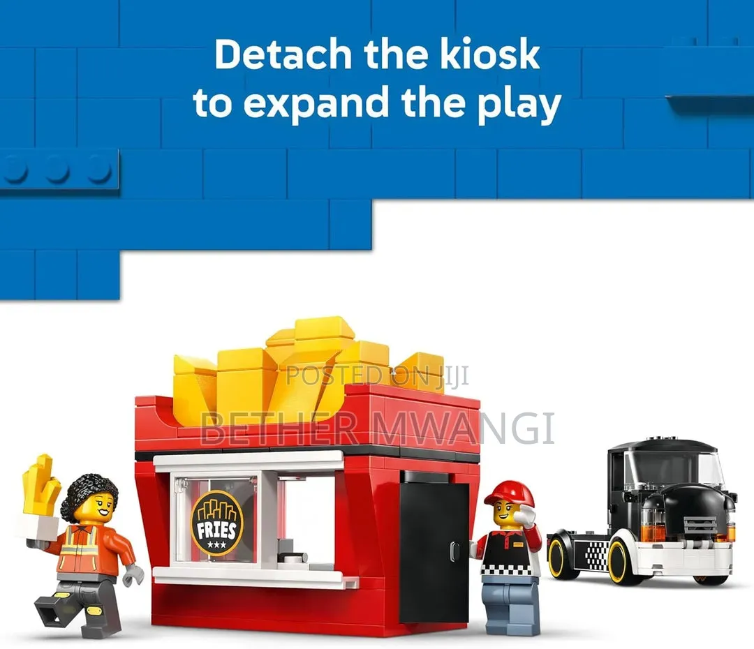 Lego City Fries Food Truck - 60488