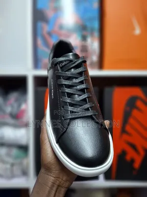 Calvin Klein Casuals - Premium Everyday Streetwear Shoes Black White