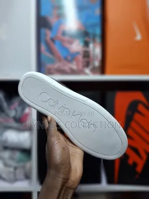 Calvin Klein Casuals - Premium Everyday Streetwear Shoes Black White