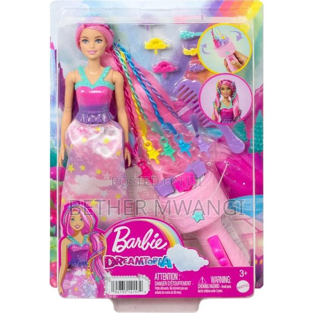 Barbie Dreamtopia Twist 'N Style Doll Hairstyling Accessories