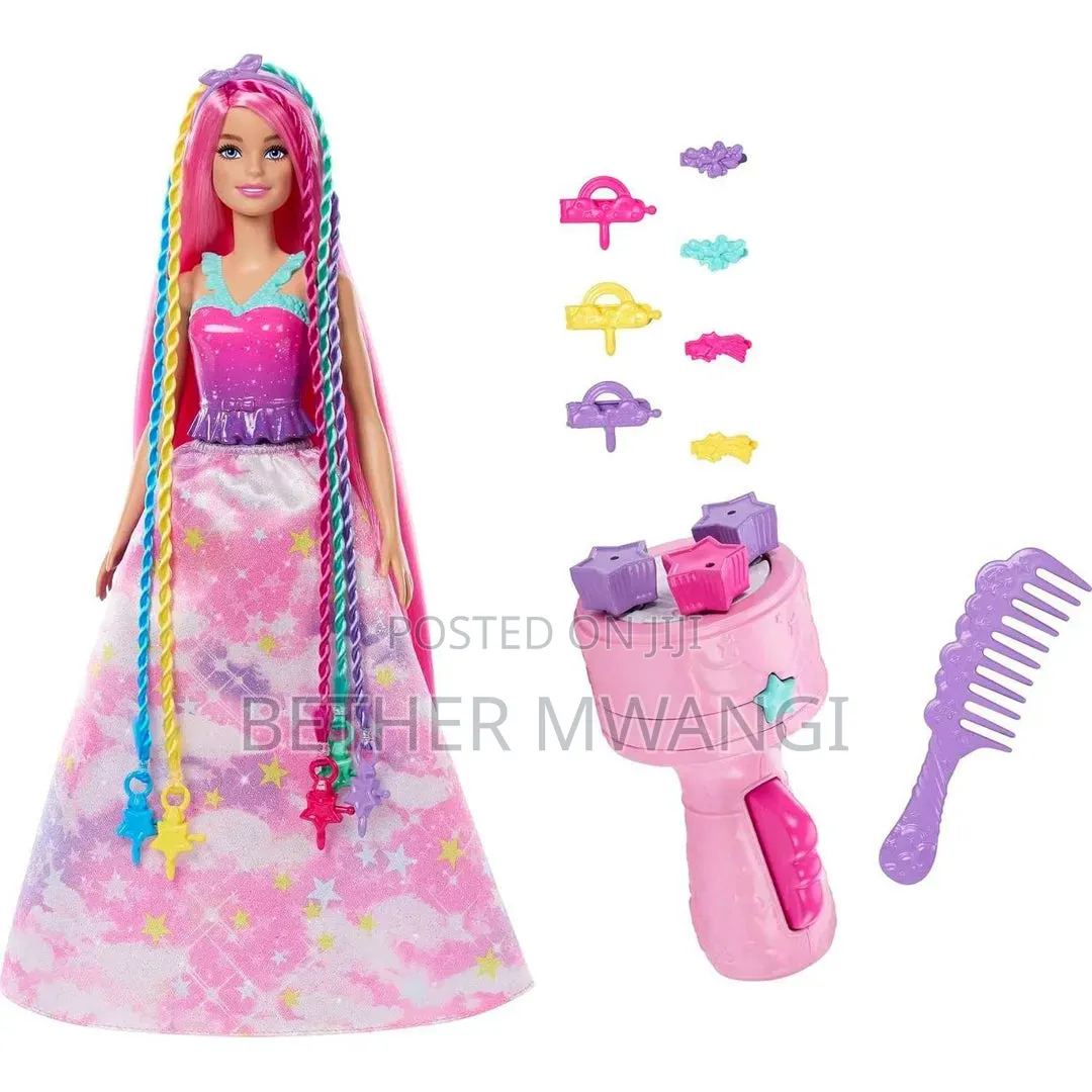 Barbie Dreamtopia Twist 'N Style Doll Hairstyling Accessories