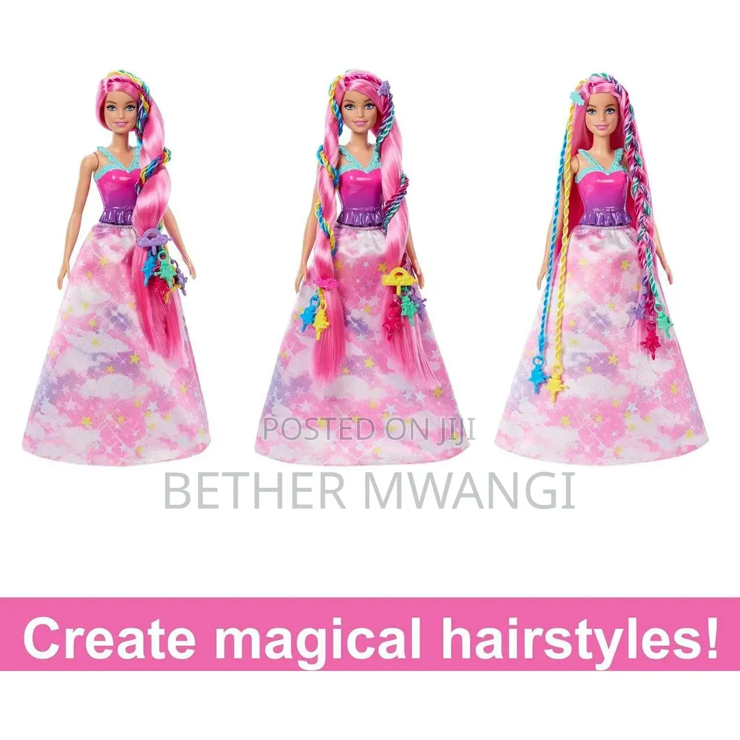 Barbie Dreamtopia Twist 'N Style Doll Hairstyling Accessories