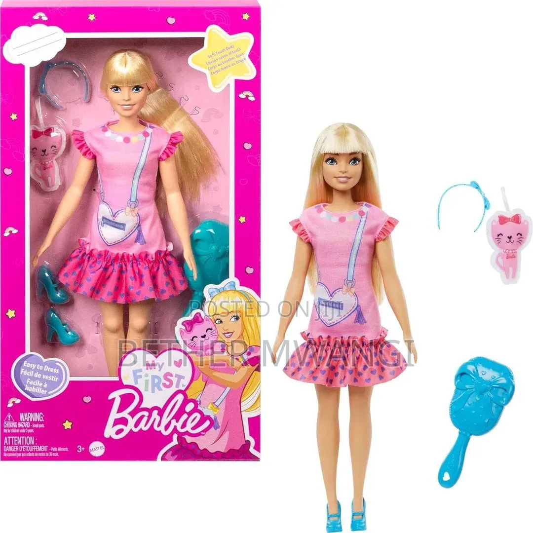 Barbie Doll for Preschoolers, My First Barbie "Malibu" Doll