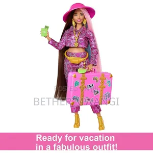 Barbie Extra Fly Safari Articulated Doll With Fashion Set