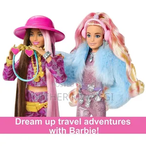 Barbie Extra Fly Safari Articulated Doll With Fashion Set