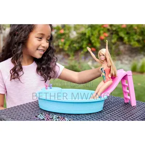 Barbie Doll Pool Playset